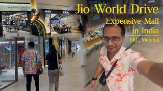 Jio World Drive Mall Tour BKC, Mumbai / GND / International Premium Brands / Expensive Mall in India