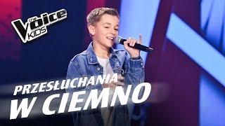 Adam Waśko - „Daj mi znać” - Przesłuchania w ciemno | The Voice Kids Poland 7