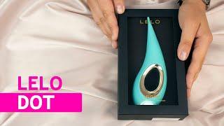 LELO: DOT - кліторальний вібратор, точкова стимуляція, технологія Infinite Loop