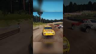 Witness the craziest takedown in Wreckfest