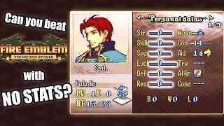 Can You Beat Fire Emblem 8 with 0 Bases AND 0% Growths?