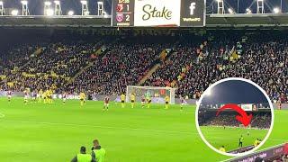 Mark Noble Penalty Goal , And West Ham Fan Runs On Pitch ⇄ Watford vs West Ham (1-4)