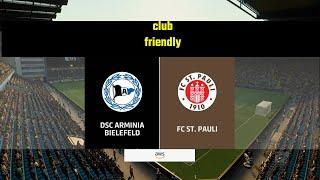  Arminia Bielefeld vs St Pauli    | Club Friendly (07/15/2023) | PES 2023