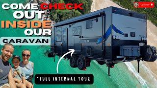 INSIDE our LUXURY home on wheels || Full INTERNAL CARAVAN TOUR