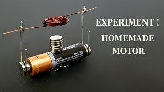 Homemade motor - How to make a simple motor