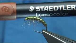 Tying a Czech Style Nymph Grayling Bug with Davie McPhail