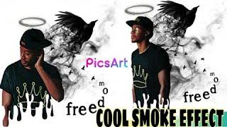 How i add Smoke effect on Picsart  (3 minutes Art)