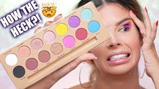 I TRIED USING EVERY EYESHADOW IN THE PALETTE CHALLENGE | LIFES A DRAG