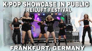 K-POP SHOWCASE IN PUBLIC FREILUFT FESTIVAL FRANKFURT, GERMANY 03092022 | K-FUSION ENTERTAINMENT