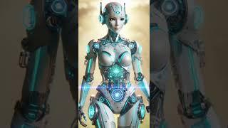 Futuristic Female Robot – Groundbreaking AI Art