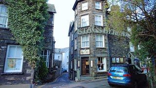 Bowness on Windermere Town Walk, The Lake District, English Countryside 4K