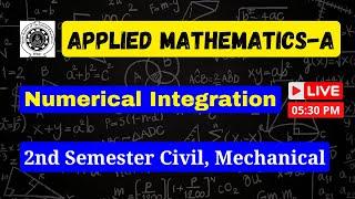 Applied Math-A (Numerical Integration) || Lec-1 || Bihar Polytechnic 2nd Semester