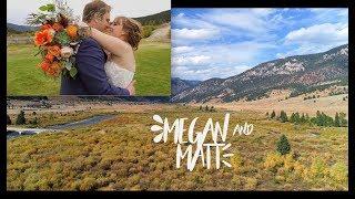 Megan and Matthew Destination Wedding - Big Sky, Montana