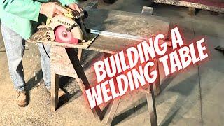 Building A Welding Table