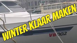 WINTER KLAAR MAKEN VAN HET JACHT DE VB002 #42