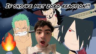 SASUKE PUT MIHAWK IN ZORO’S GENJUTSU! IF SASUKE MET ZORO REACTION!