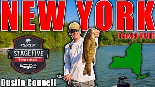 The Fish HERE are BUILT DIFFERENT - MLF Stage 5 Cayuga Lake - Travel Vlog
