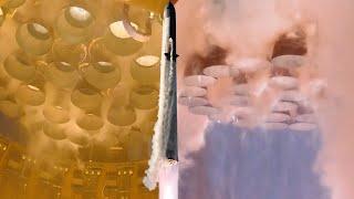 Watch SpaceX Starship lift off in amazing slow motion footage from flame trench