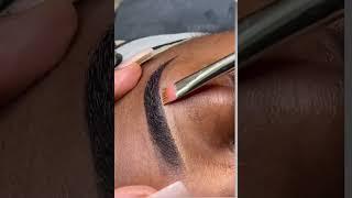 How to shape brows. #eyebrowtutorial #eyebrowsshaping