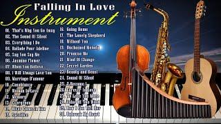 Top 100 Sax, Violin, Guitar, Piano, Flute Instrumental Love Songs - Best Relaxing Instrumental Music