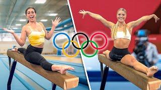 Transforming into an Olympic Gymnast!