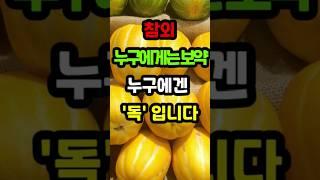 참외 누구에게는 보약, 누구에겐 독 이 될 수 있습니다 #참외 #노인건강 #여름과일 #건강정보 #참외효능