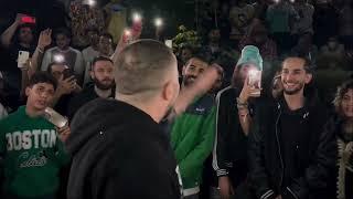 حضور #سهرابMJ در یک میتینگ رپ در تهران و اجرای زنده "چرا بدی" و پسر بد
