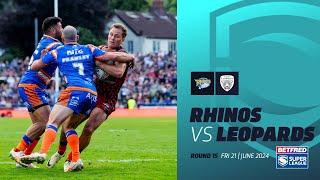 Highlights | Leeds Rhinos v Leigh Leopards | 2024 Betfred Super League, Round 15