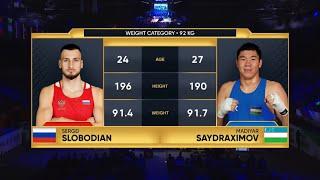 Madiyar Saydrakhimov (UZB) vs. Sergey Slobodyan (RUS) Konstantin Korotkov 2024 Final (92kg)