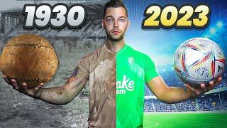 Wereld's Oudste vs Nieuwste Voetbal