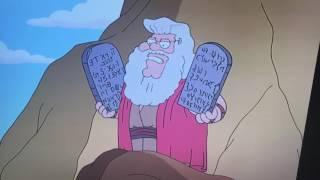 Family guy the Ten Commandments