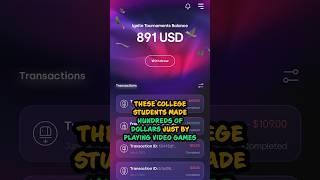 COLLEGE KIDS made HUNDREDS PLAYING VIDEO GAMES #gaming #clashroyale #pubgmobile #mobileesports