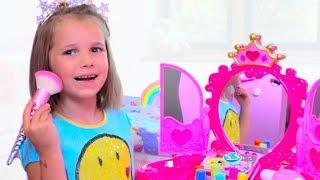 Katy and make-up toys for girl