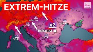 40 Grad - 4 Tage lang! Hitzewelle in Europa startet