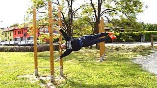 Esercizio per Imparare la Bandiera - Human Flag