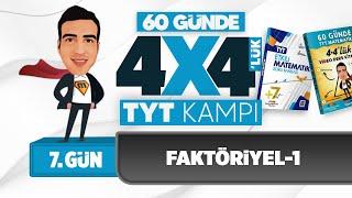 Faktöriyel - 1 I 4*4'lük TYT Matematik Kampı I 7. Gün I #yks2025