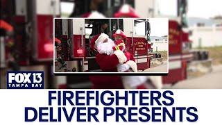 Lealman Fire Department delivers gifts and holiday cheer this holiday season