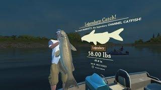 Rapala Pro Series Fishing : Where The Legendary Channel Catfish Spawns on Lake GuntersVille