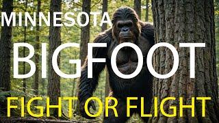 BIGFOOT ENCOUNTER FROM MINNESOTA ( THE BEING WAS ANNOYED BY OUR PRESENCE) #bigfoot