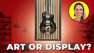 Build Your Own Guitar Display Case // Easy DIY Woodworking Project