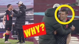 James Milner Fights   Klopp When Substituted Then This Happened | PRICELESS