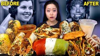 He stuck a HAMMER into her BRAIN to "FIX" her and this is what happened | Mexican Food Mukbang