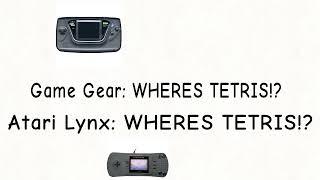 Game Boy VS Game Gear VS Atari Lynx at launch