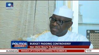 Budget Padding Controversy: Hon Jibrin Reacts To Suspension