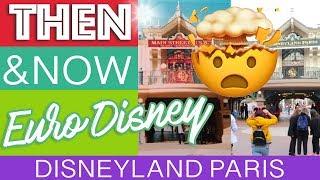 Euro Disney  THEN AND NOW   *mindblowing footage* Disneyland Paris Back in time