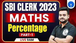 SBI Clerk 2023 | Percentage Tricks | Percentage Questions | Percentage Aptitude | By Shubham Sir