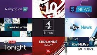 British TV News Intros 2020 / Openings Compilation UK (HD)