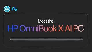 Meet the world’s most powerful, ultra-mobile, next-gen #AI PC - HP OmniBook X