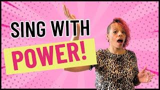 How to Sing With Power - Even if You Have a Weak Voice | Free Singing Tutorial