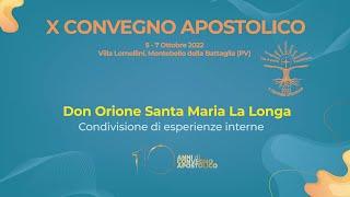 Condivisione esperienze interne - Don Orione Santa Maria La Longa